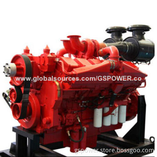 24V Electric Motor Starters, 4-cycle, Vee, 12-cylinder, Turbocharged, Diesel Engine for GensetNew